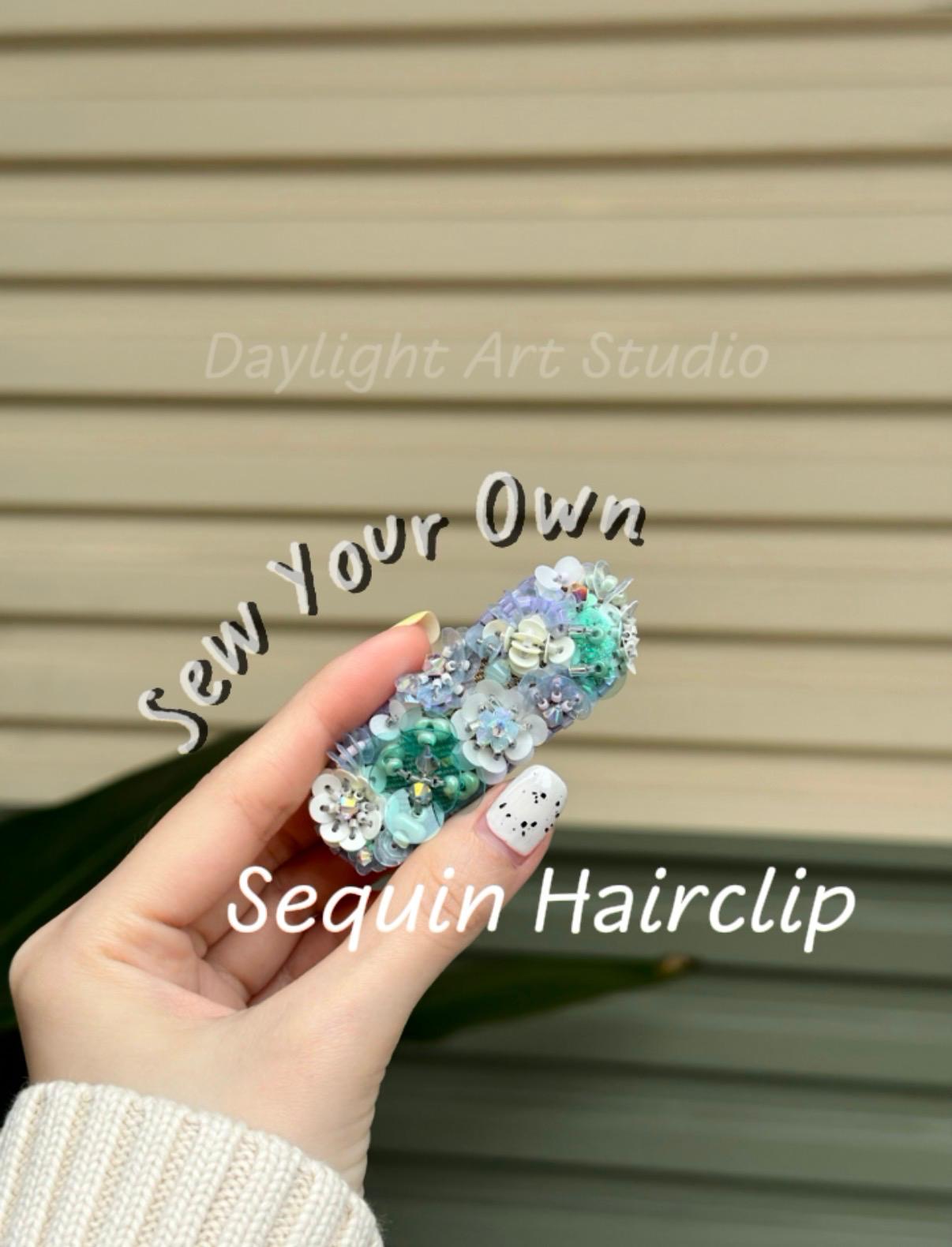 Sequin Hairclip Workshop (Intermediate)