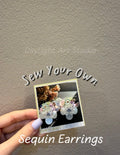 Sequin Earrings Workshop