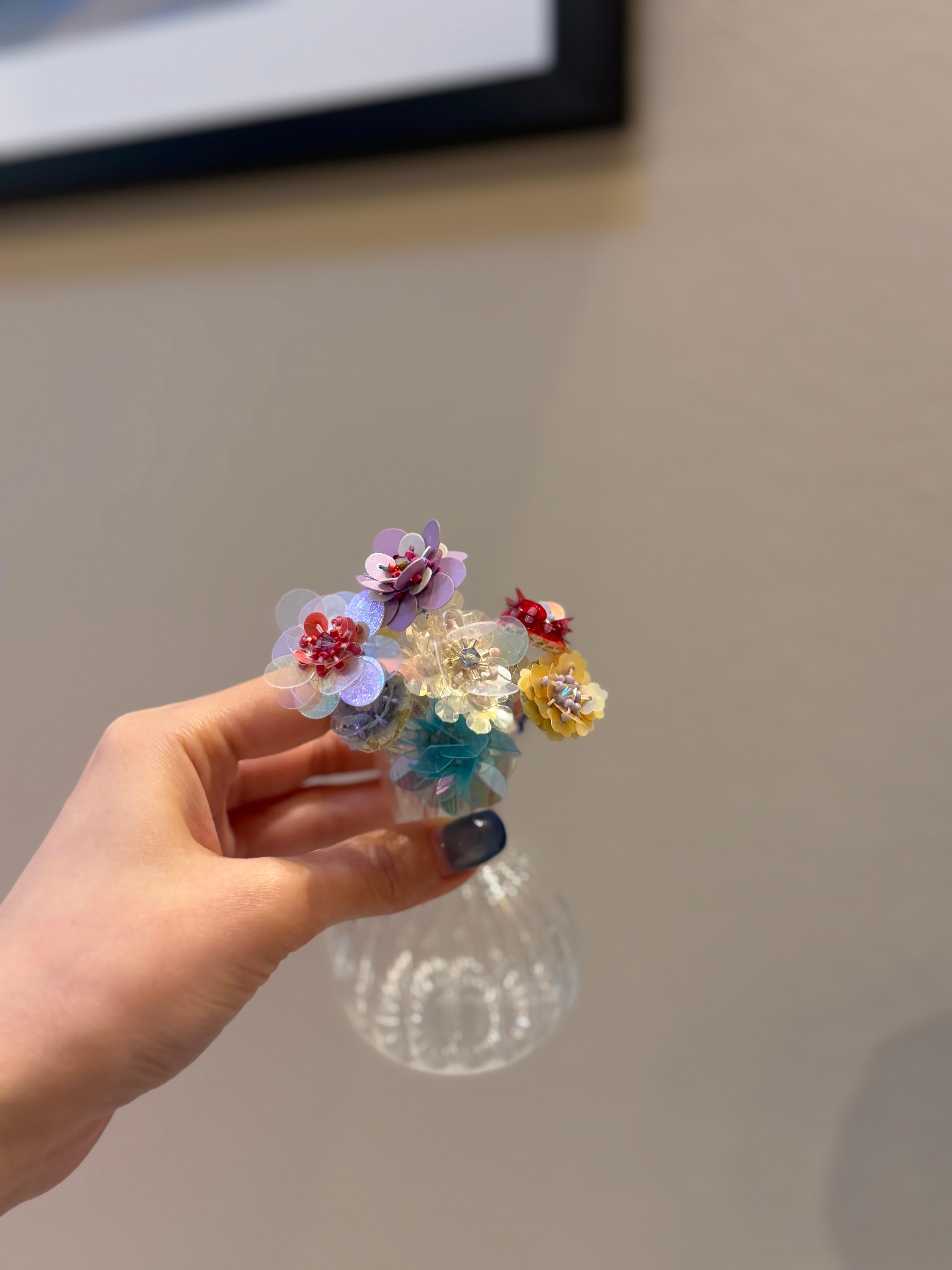 Mini Sequin Flower Workshop