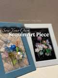 Sequin Art Piece